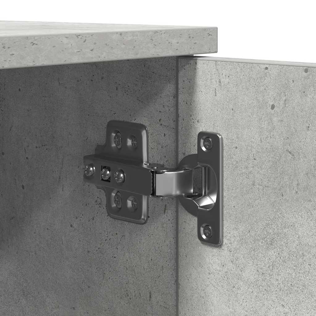 Ormarić za pohranu 2 pcs Betonski sivi 103 x 41 x 40 cm