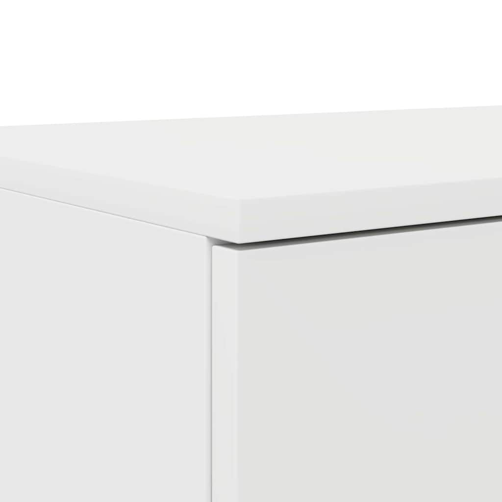 Ladice za krevet Bijelo 200 x 36,5 x 16,5 cm Konstruirano drvo