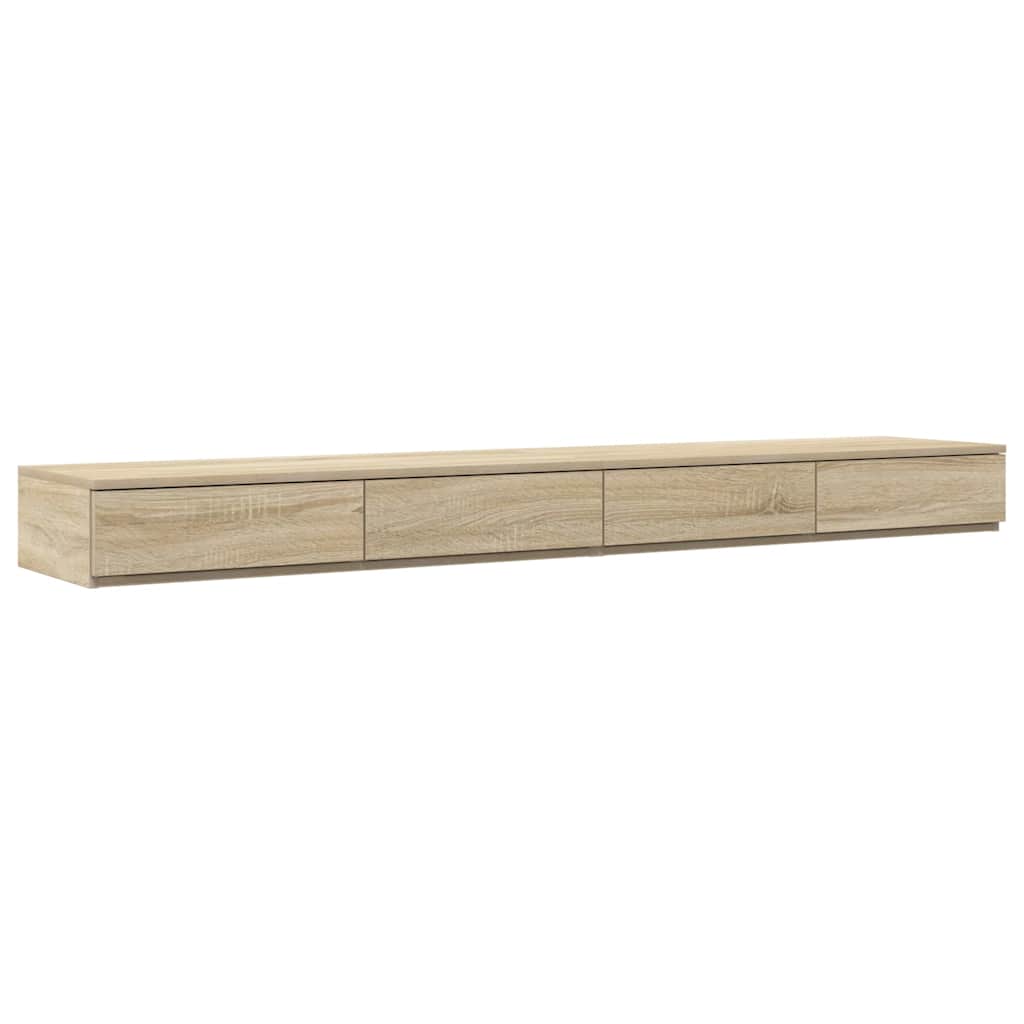 Ladice za krevet s ladicama Sonoma hrast 200 x 36,5 x 16,5 cm