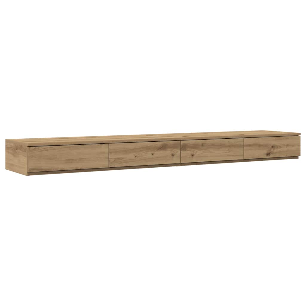 Ladice za krevet Umjetnički hrast 200 x 36,5 x 16,5 cm