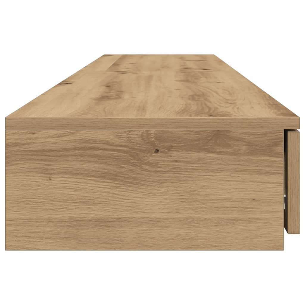 Ladice za krevet Umjetnički hrast 200 x 36,5 x 16,5 cm