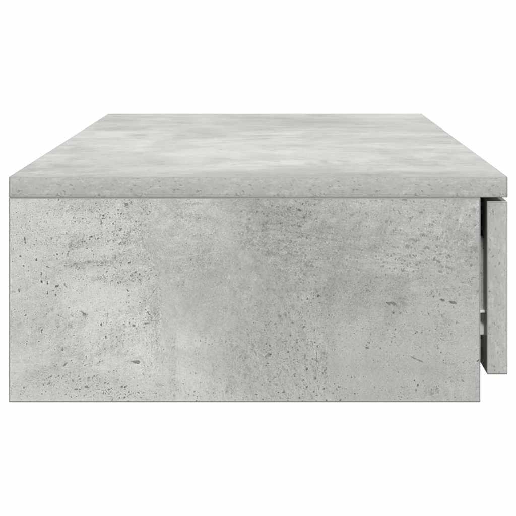 Ladice za krevet s ladicama Betonski sivi 80 x 36,5 x 16,5 cm