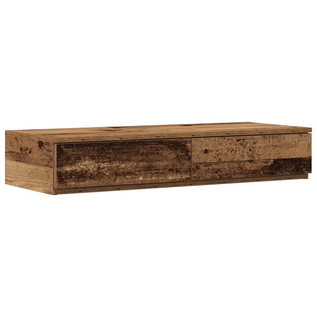 Ladice za krevet s ladicama Staro drvo 80 x 36,5 x 16,5 cm