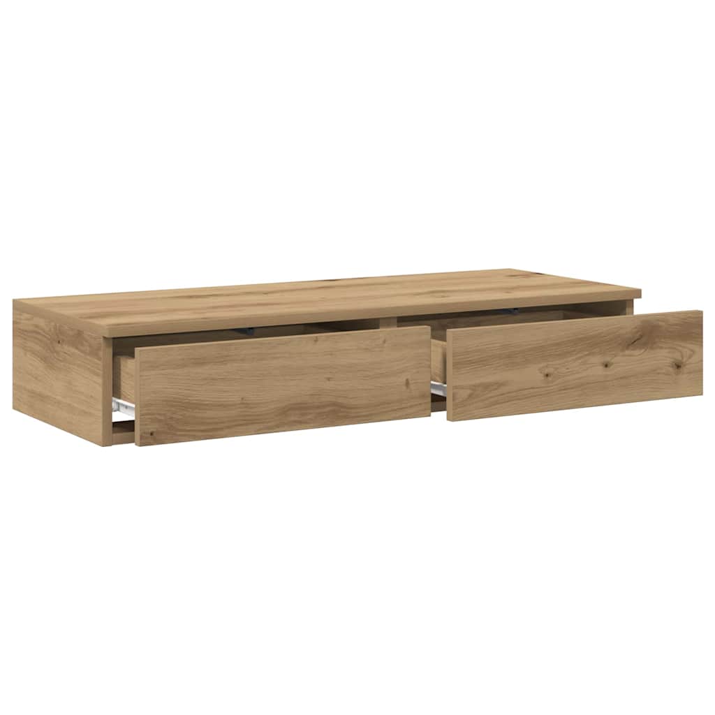 Ladice za krevet Umjetnički hrast 90 x 36,5 x 16,5 cm