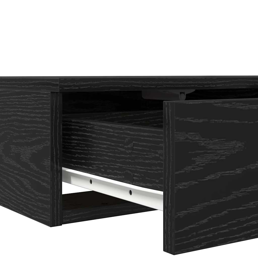 Ladice za krevet s ladicama Crni hrast 120 x 36,5 x 16,5 cm