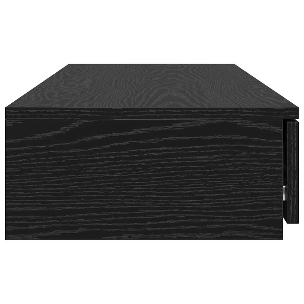 Ladice za krevet s ladicama Crni hrast 120 x 36,5 x 16,5 cm