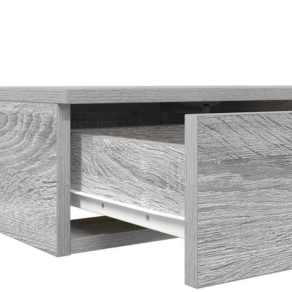 Ladice za krevet s ladicama Siva Sonoma 120 x 36,5 x 16,5 cm