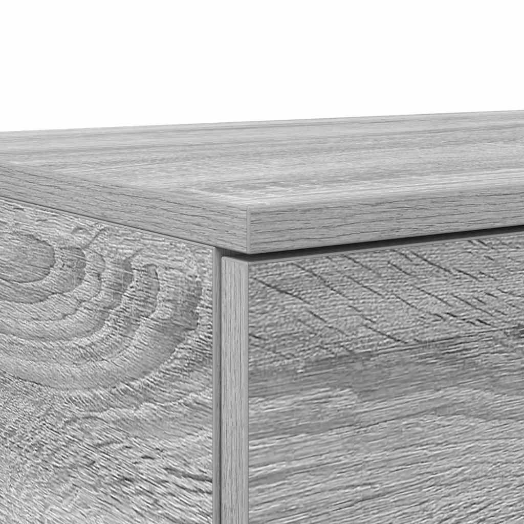 Ladice za krevet s ladicama Siva Sonoma 120 x 36,5 x 16,5 cm