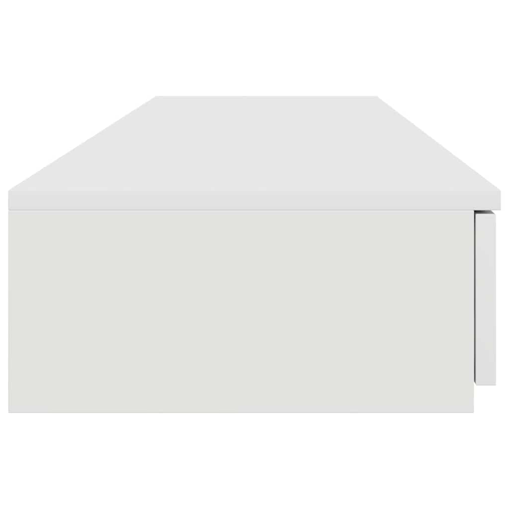 Ladice za krevet Bijelo 140 x 36,5 x 16,5 cm Konstruirano drvo