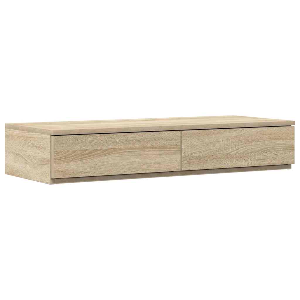 Ladice za krevet s ladicama Sonoma hrast 75 x 36,5 x 16,5 cm