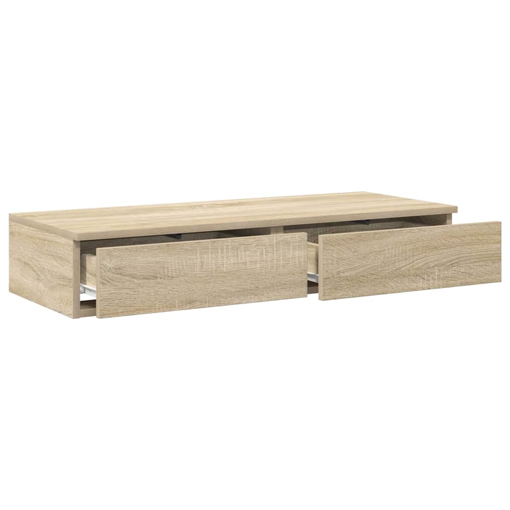 Ladice za krevet s ladicama Sonoma hrast 75 x 36,5 x 16,5 cm