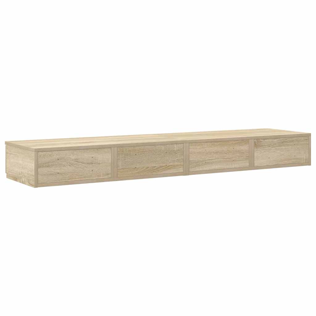 Ladice za krevet s ladicama Sonoma hrast 135 x 36,5 x 16,5 cm