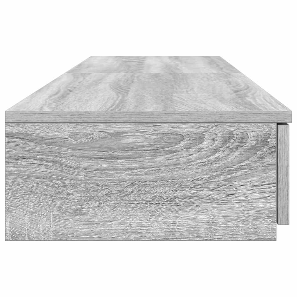 Ladice za krevet s ladicama Siva Sonoma 135 x 36,5 x 16,5 cm