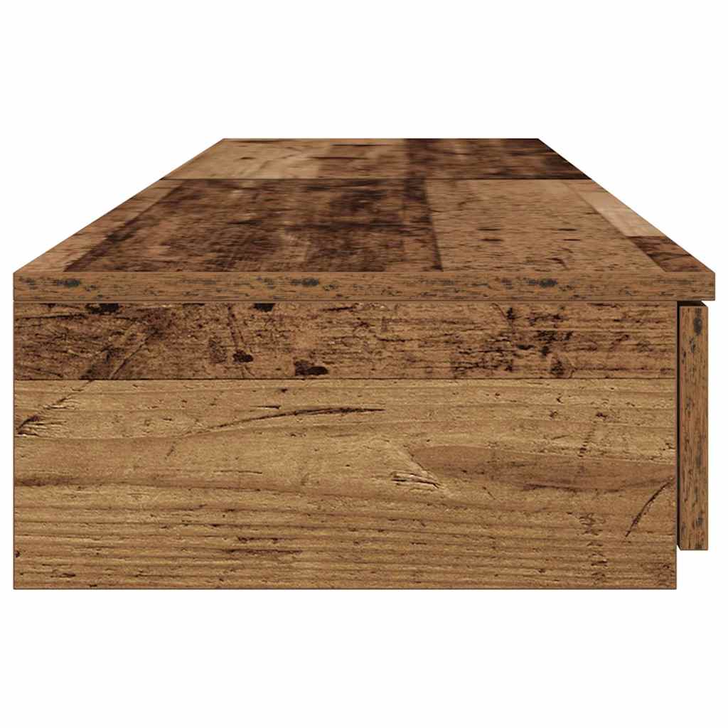 Ladice za krevet s ladicama Staro drvo 135 x 36,5 x 16,5 cm
