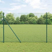 Zavarena žičana ograda 2500 x 160 cm Zelena