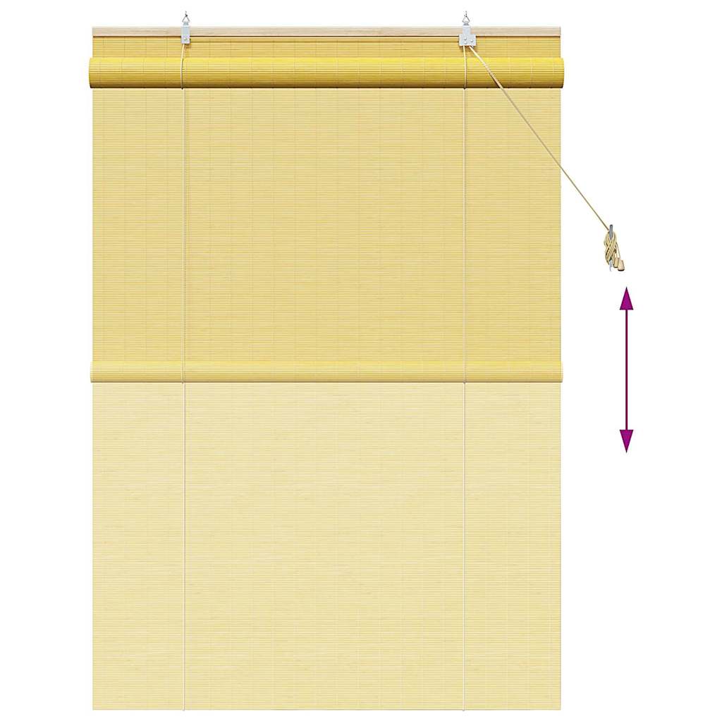 Bambus rolete Žuta 110 x 160 cm Bambus