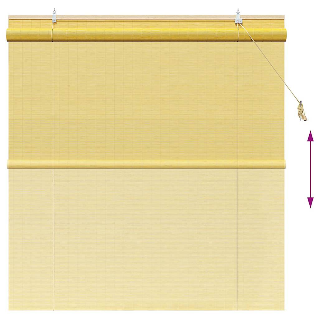 Bambus rolete Žuta 140 x 160 cm Bambus