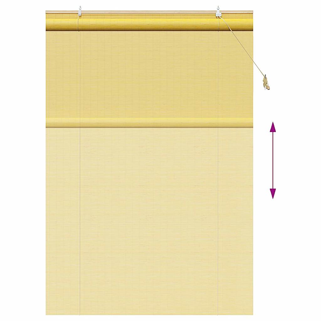Bambus rolete Žuta 150 x 220 cm Bambus