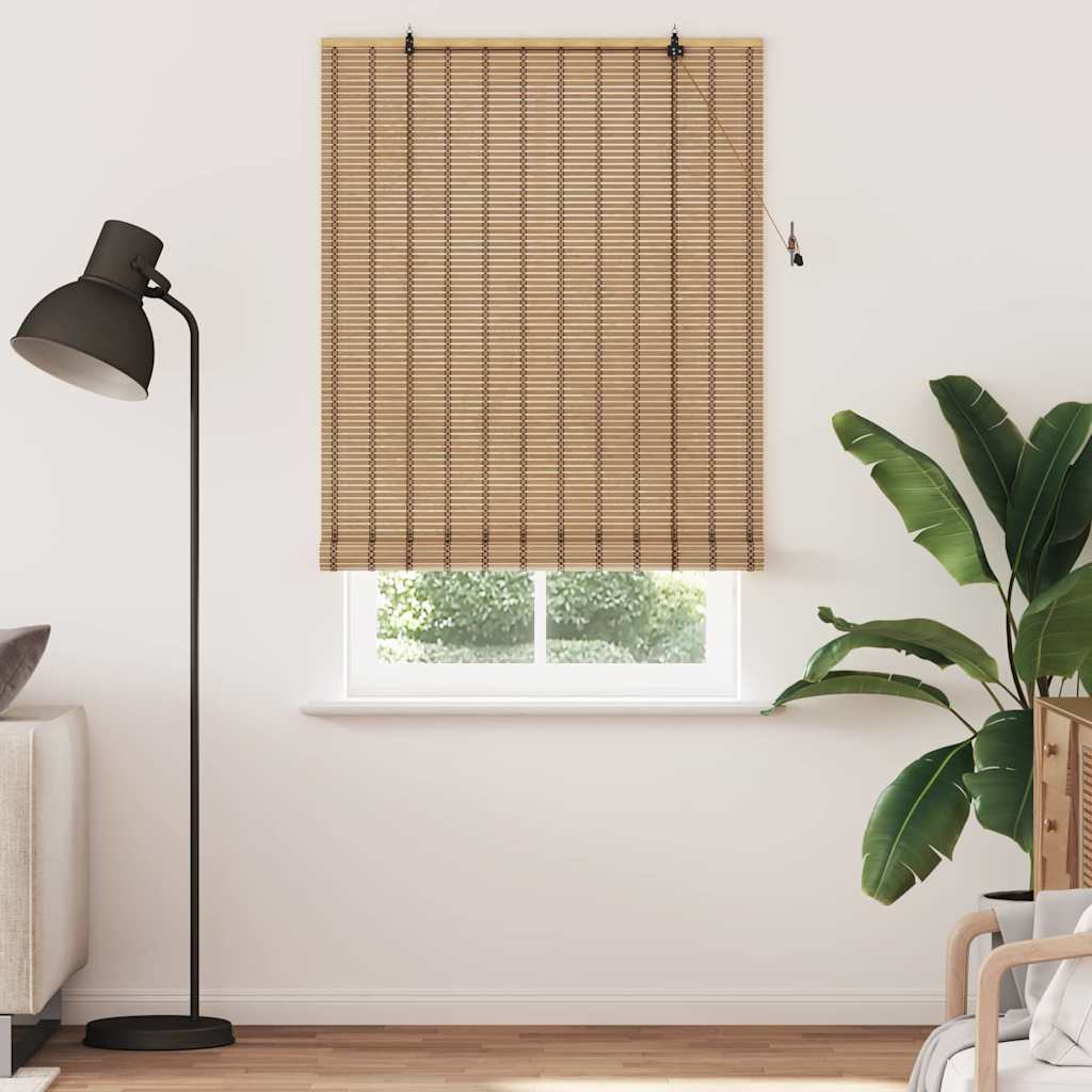 Rolo zavjesa sa zavjesama Priroda 100 x 220 cm bambus