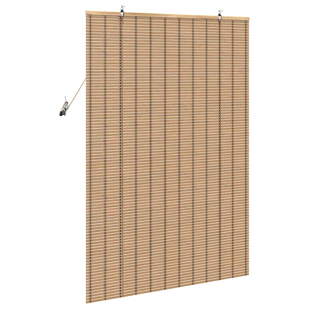 Rolo zavjesa sa zavjesama Priroda 120 x 160 cm bambus
