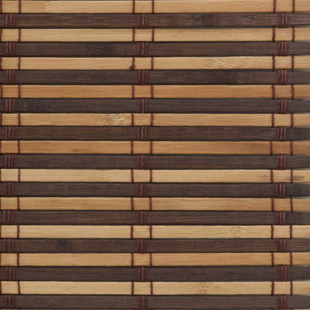 Rolo zavjesa sa zavjesama Smeđa 60 x 160 cm bambus