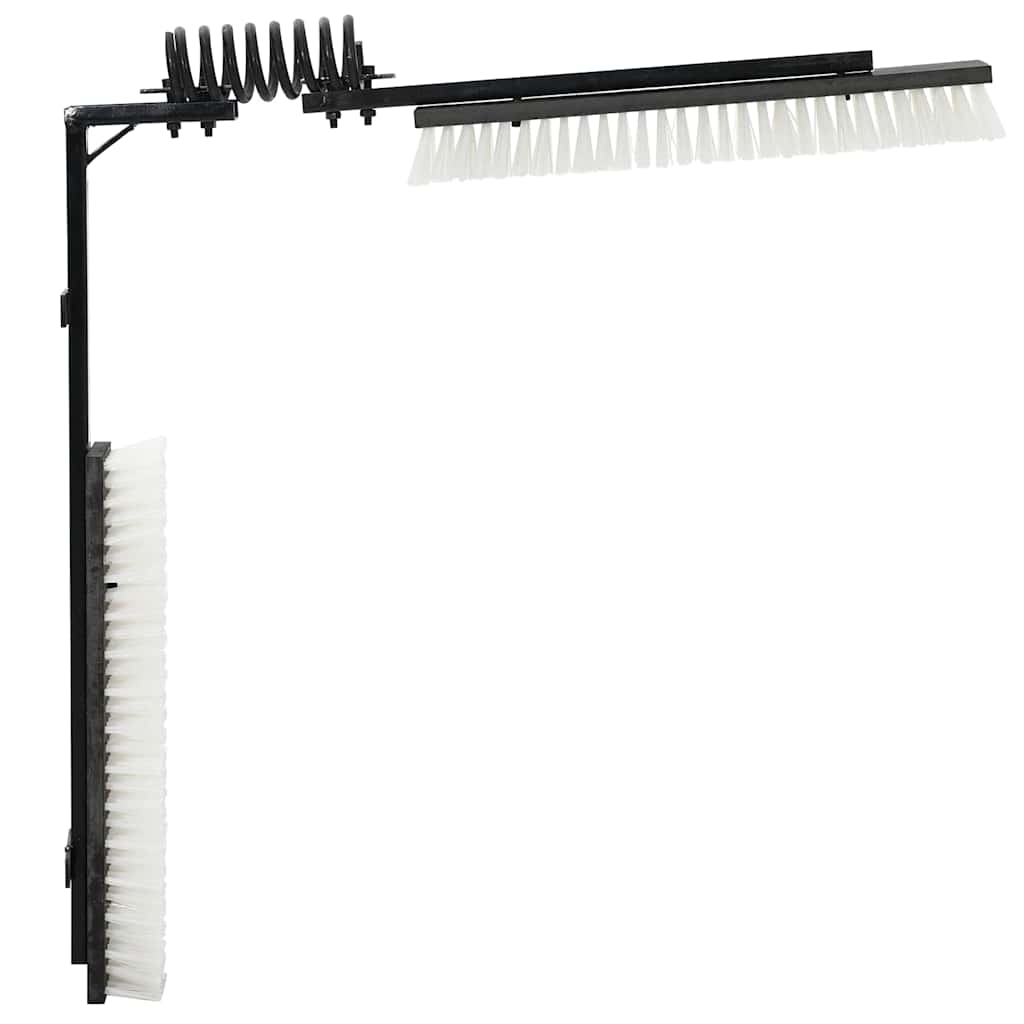 Četke za goveda Podesiva Crna i bijela 84 x 10 x 91 cm PVC