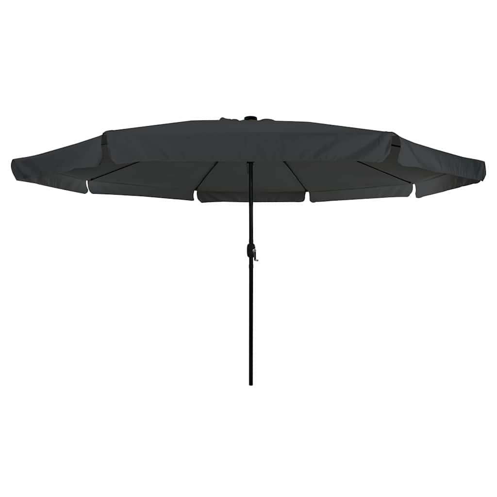 Vrtni suncobran Antracit 395 x 395 x 245 cm Poliester