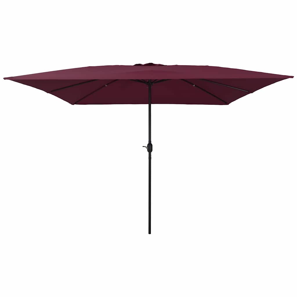Vrtni suncobran Bordeaux Crvena 295 x 295 x 245 cm