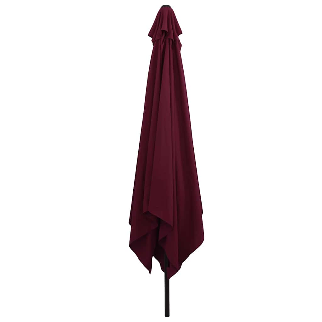 Vrtni suncobran Bordeaux Crvena 295 x 295 x 245 cm