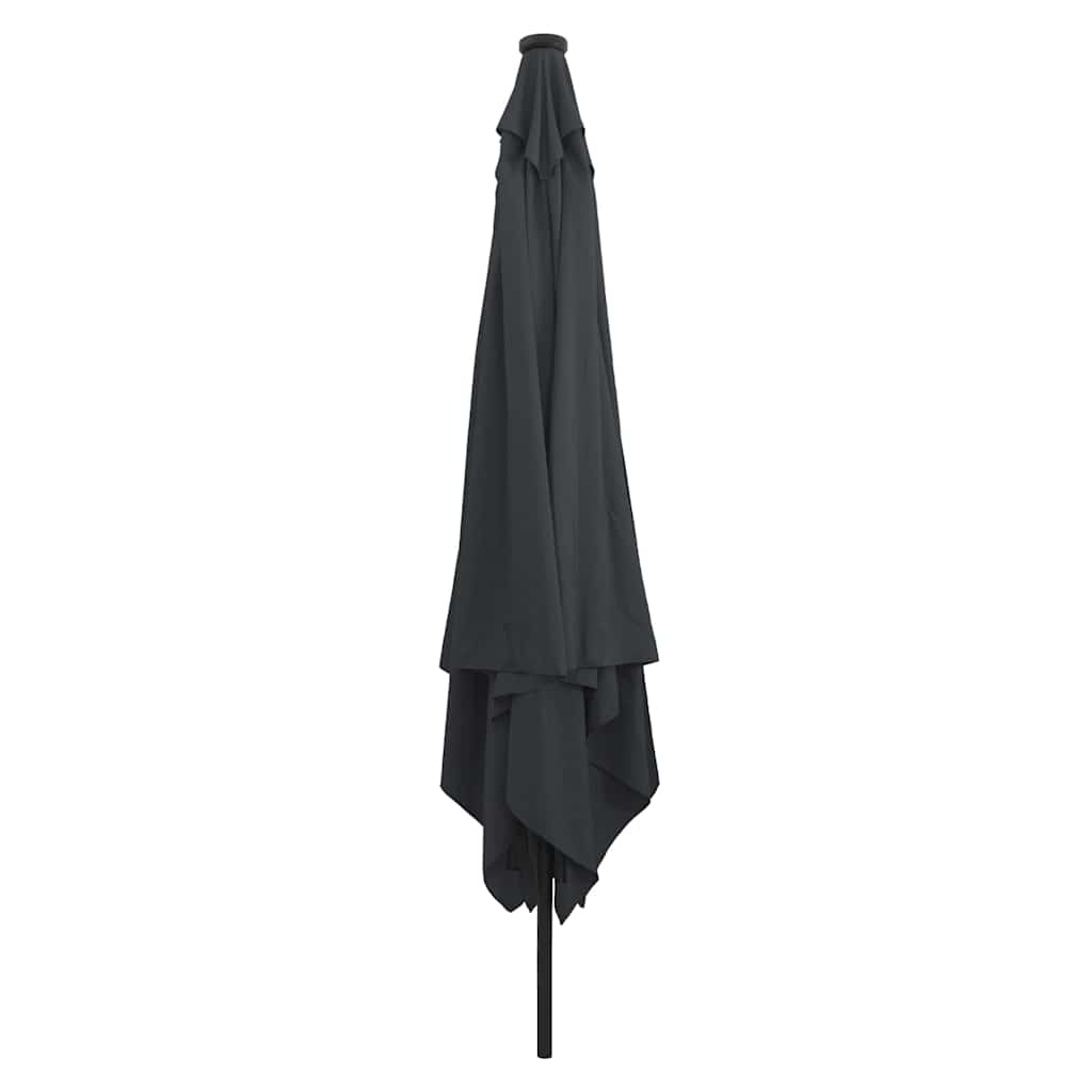 Vrtni suncobran Antracit 295 x 295 x 245 cm Poliester i čelik