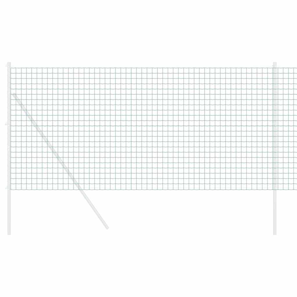 Euro ograda Zelena 1,4 x 10 m Željezo prekriveno PVC-om