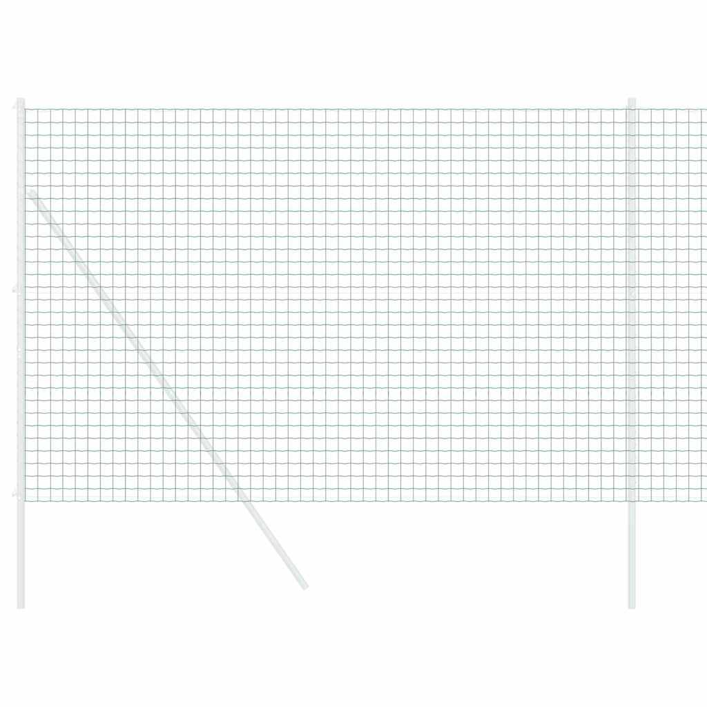 Euro ograda Zelena 1,5 x 10 m Željezo prekriveno PVC-om