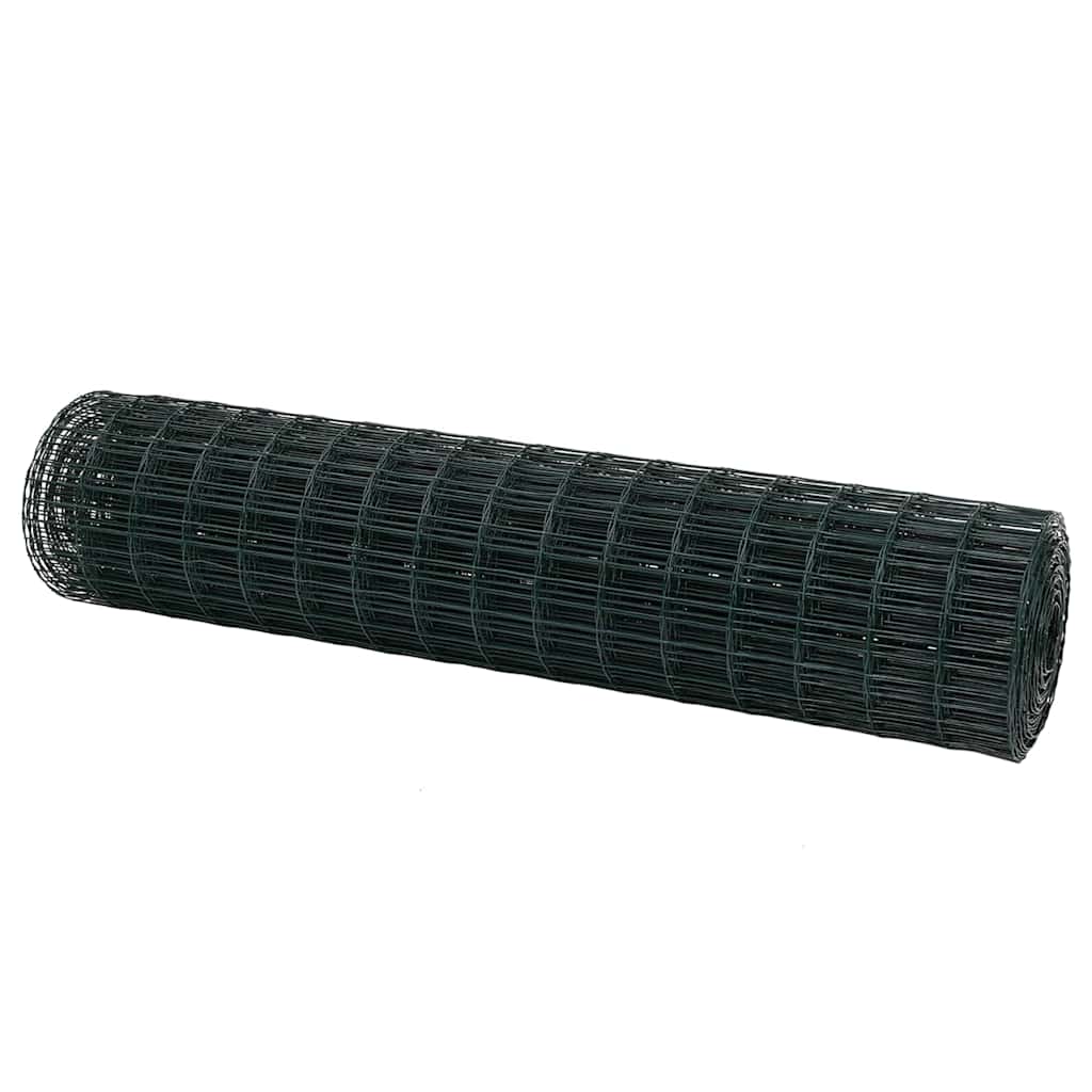 Euro ograda Zelena 1,4 x 10 m Željezo prekriveno PVC-om
