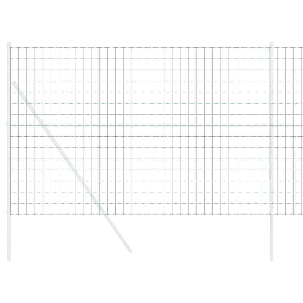 Euro ograda Zelena 1,5 x 10 m Željezo prekriveno PVC-om