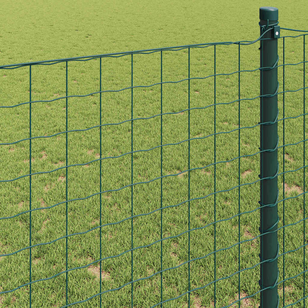 Euro ograda Zelena 1,2 x 25 m Željezo prekriveno PVC-om