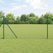 Euro ograda Zelena 1,2 x 25 m Željezo prekriveno PVC-om