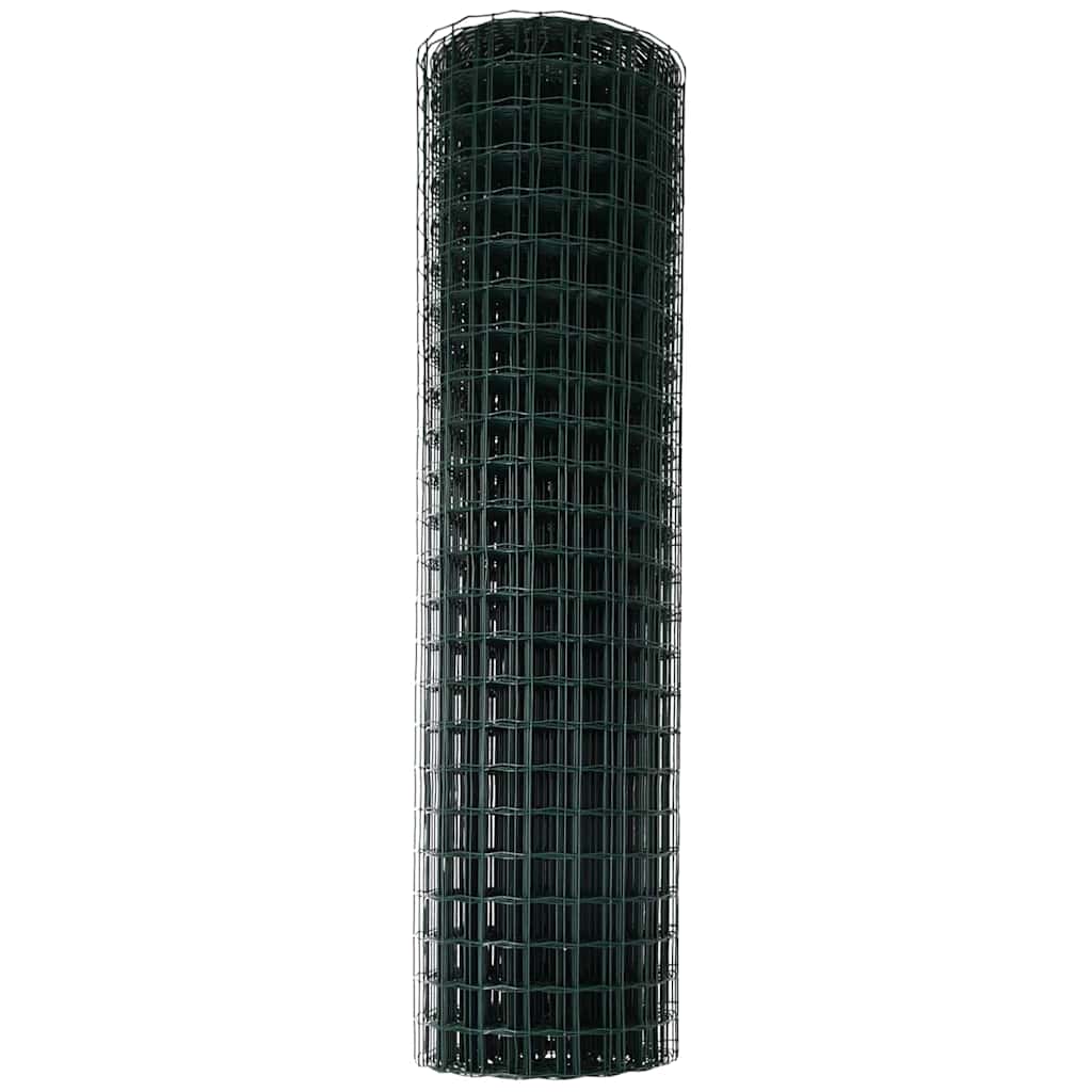 Euro ograda Zelena 1,2 x 25 m Željezo prekriveno PVC-om
