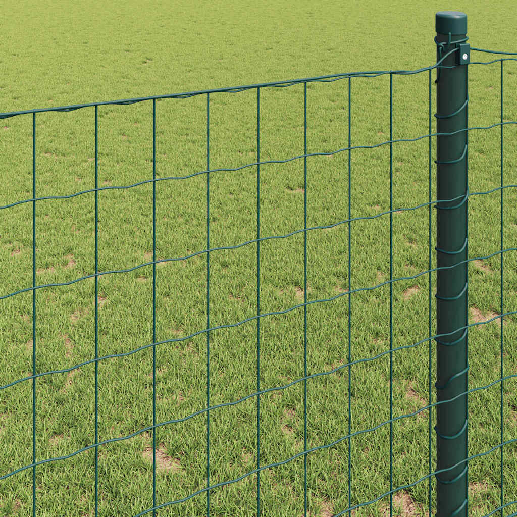 Euro ograda Zelena 1,2 x 25 m Željezo prekriveno PVC-om