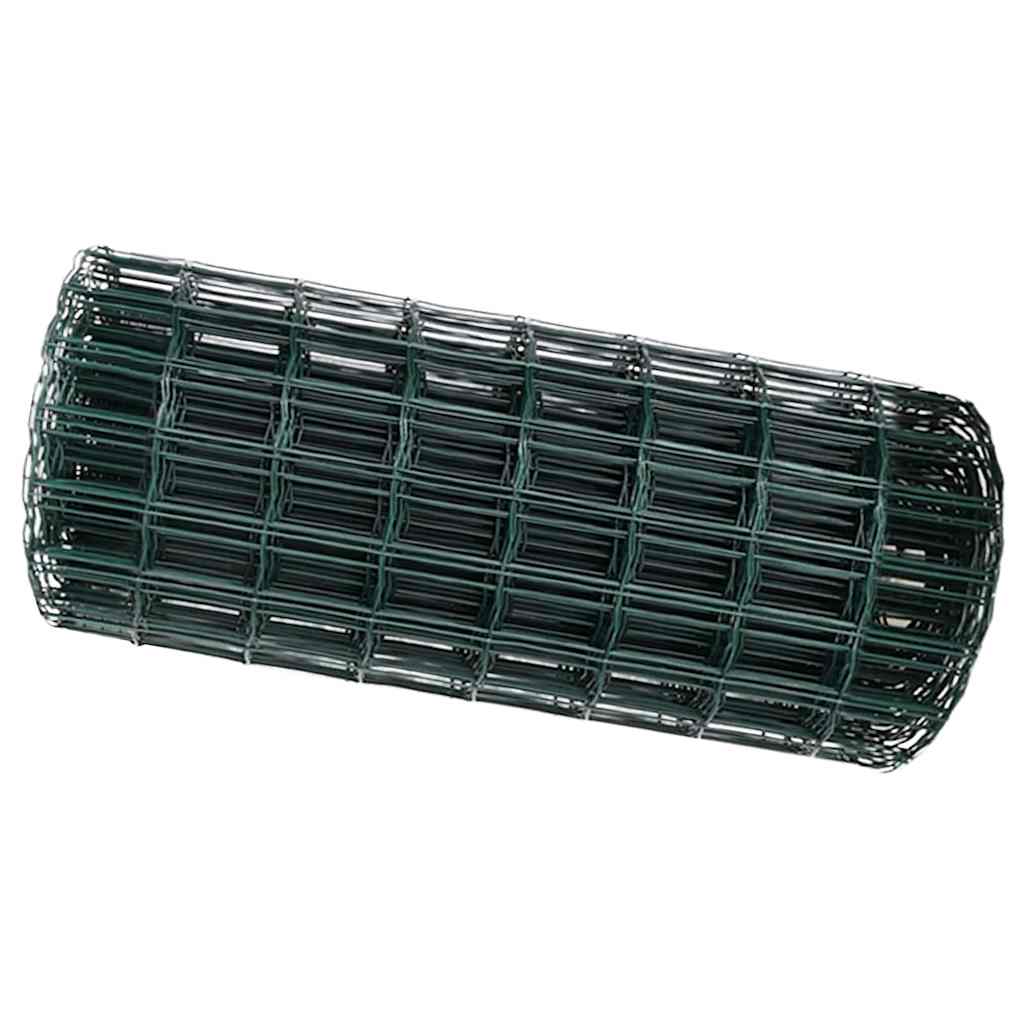 Euro ograda Zelena 0,6 x 25 m Željezo prekriveno PVC-om