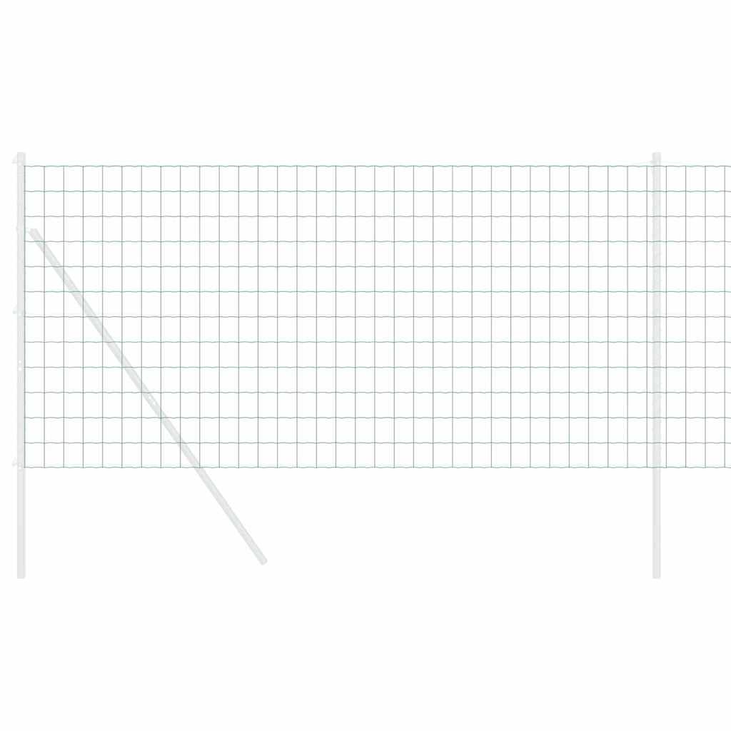 Euro ograda Zelena 1 x 25 m Željezo prekriveno PVC-om
