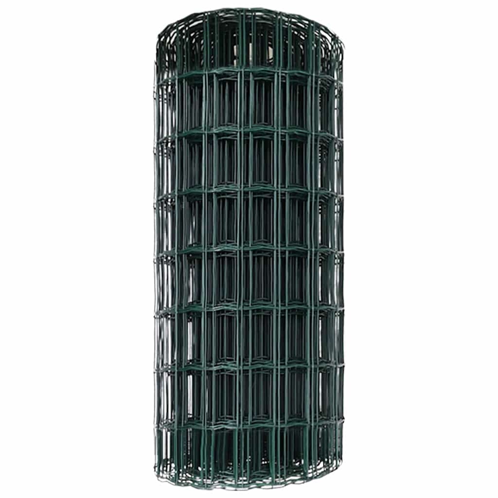 Euro ograda Zelena 0,6 x 50 m Željezo prekriveno PVC-om