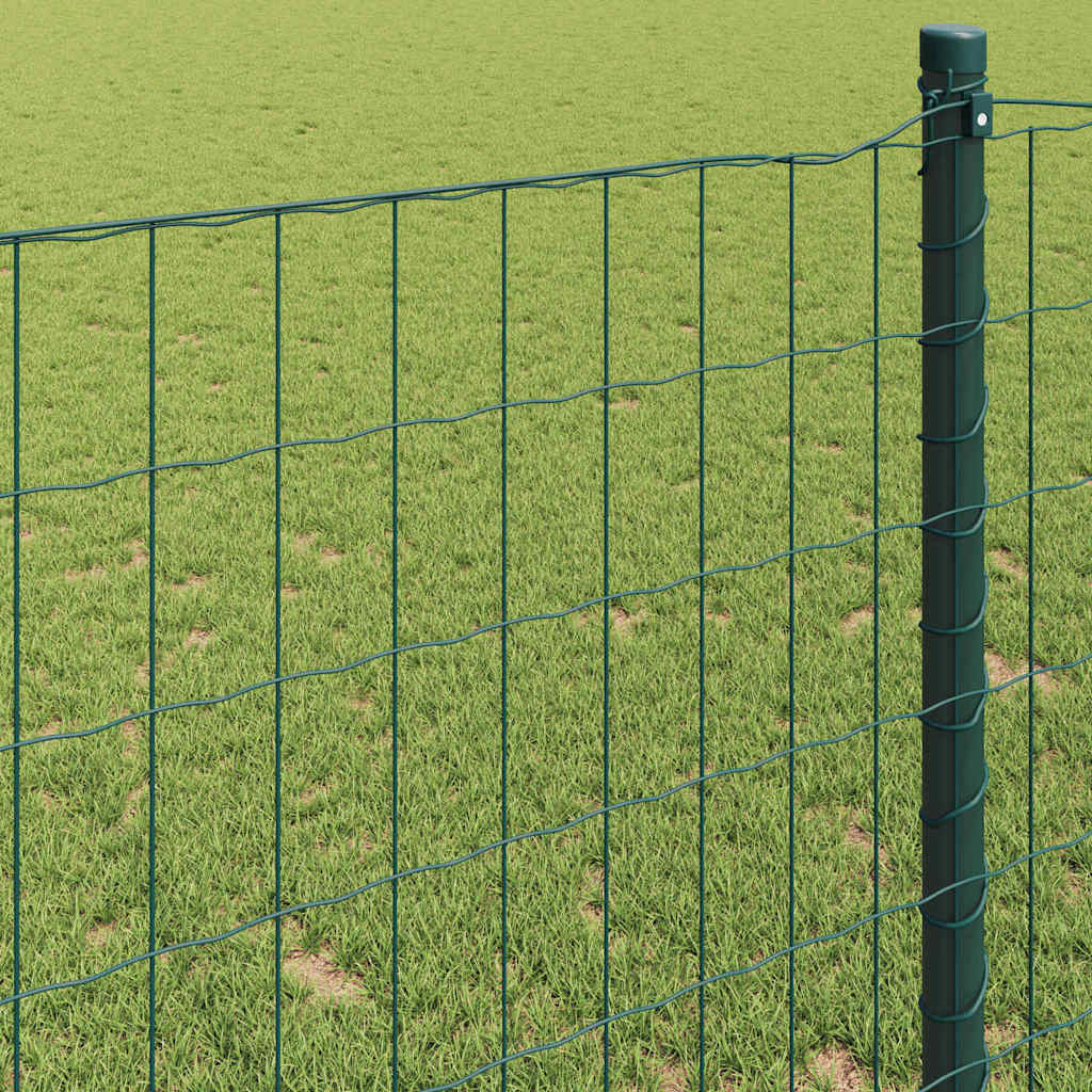 Euro ograda Zelena 0,4 x 50 m Željezo prekriveno PVC-om