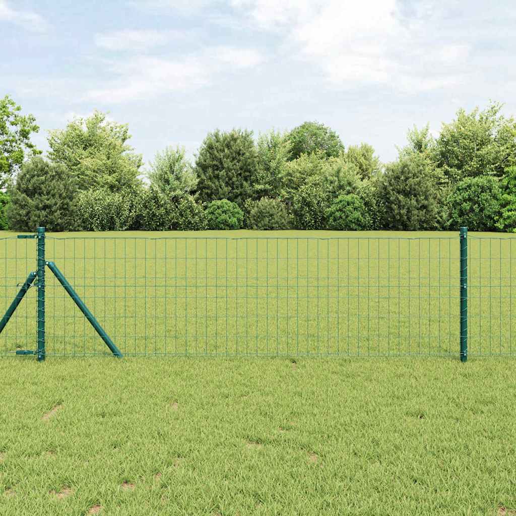 Euro ograda Zelena 0,4 x 50 m Željezo prekriveno PVC-om