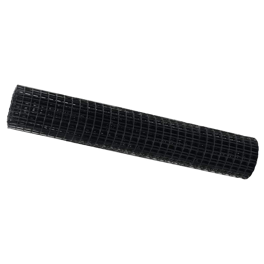 Euro ograda Siva 1,5 x 10 m Željezo prekriveno PVC-om
