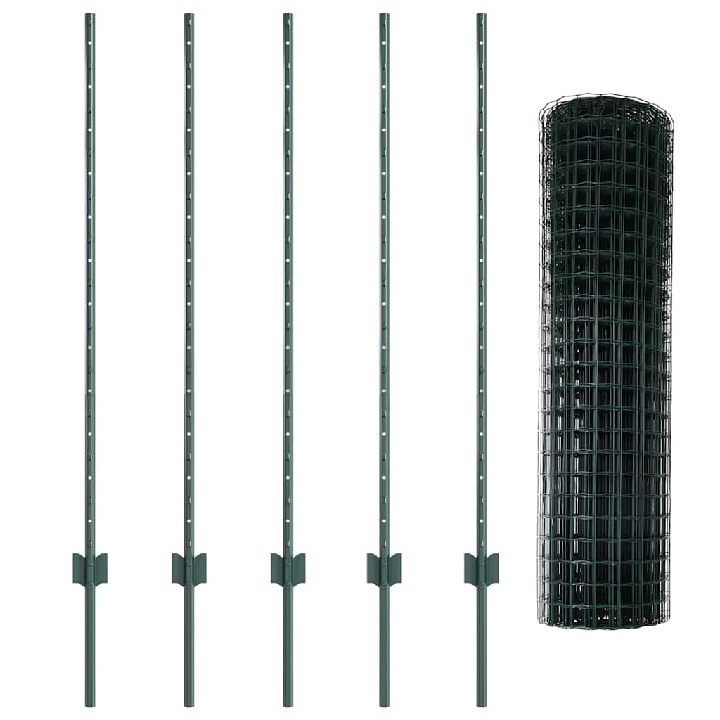 Zavarena žičana ograda 10 x 1,2 m (Š x V) Čelik premazan PVC-om