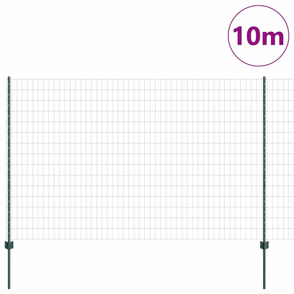 Zavarena žičana ograda 10 x 1,6 m (Š x V) Čelik premazan PVC-om