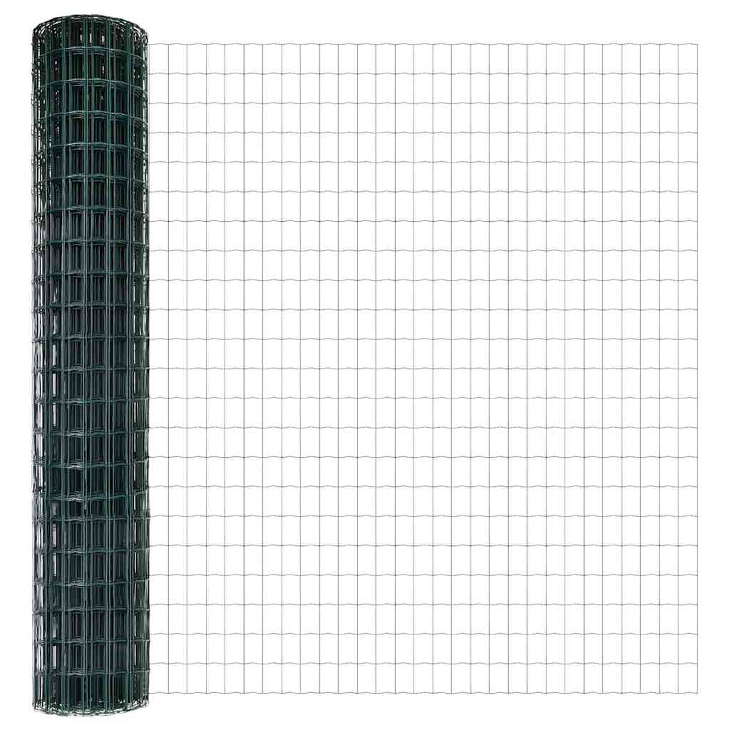Zavarena žičana ograda 10 x 1,5 m (Š x V) Čelik premazan PVC-om