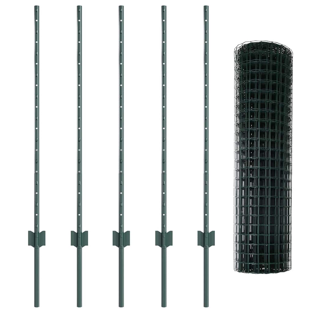 Zavarena žičana ograda 10 x 1 m (Š x V) Čelik premazan PVC-om