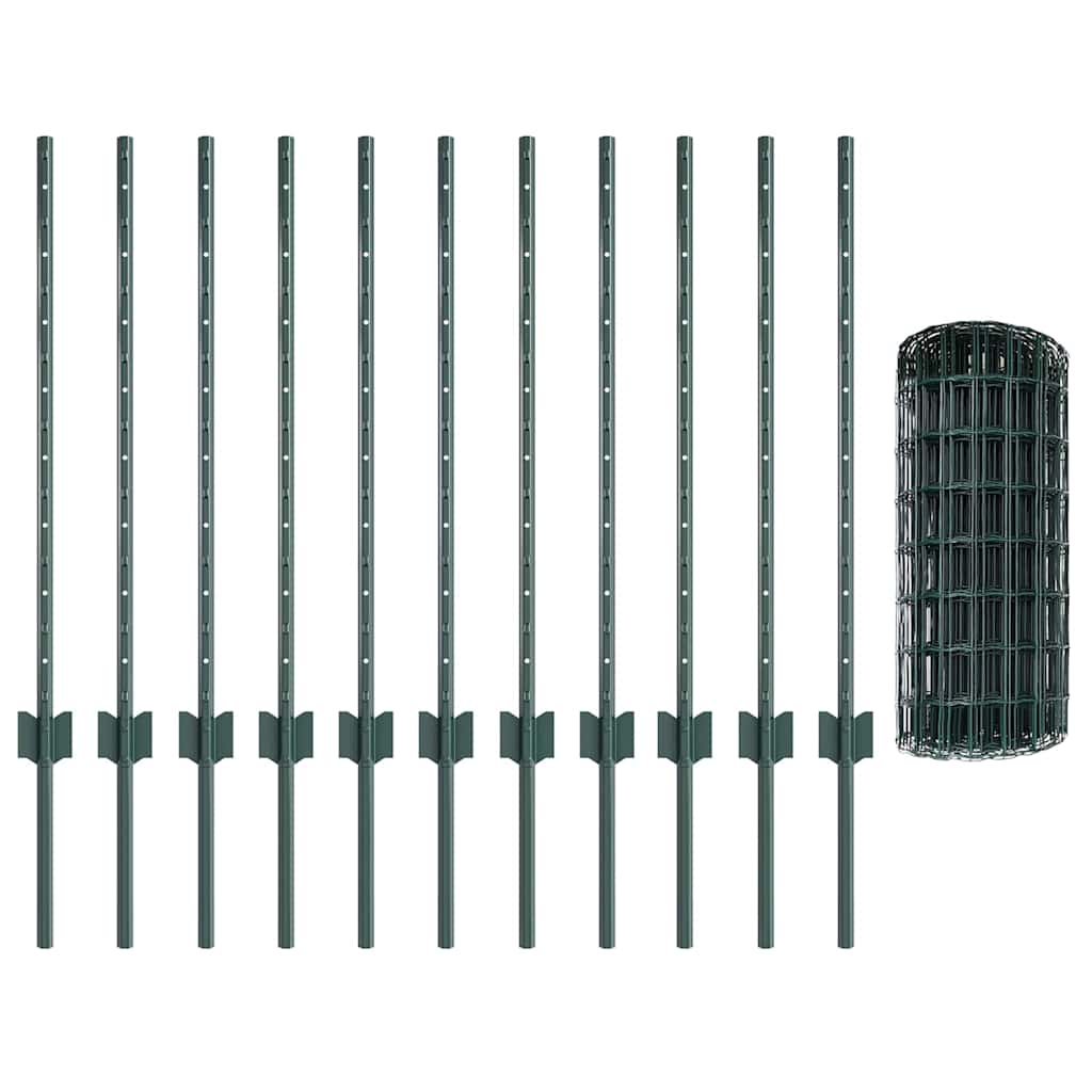 Zavarena žičana ograda 25 x 0,8 m (Š x V) Čelik premazan PVC-om