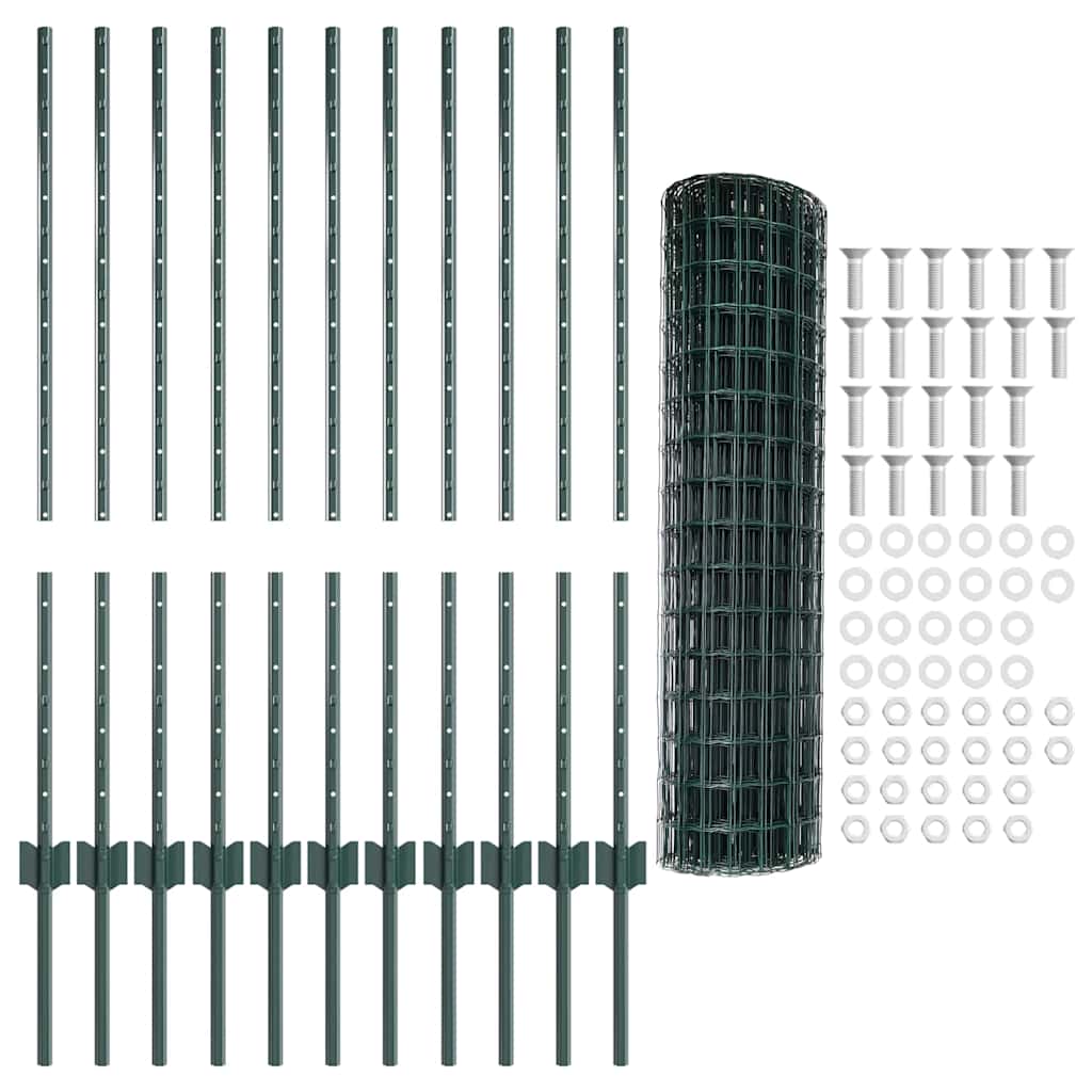 Zavarena žičana ograda 25 x 1 m (Š x V) Čelik premazan PVC-om